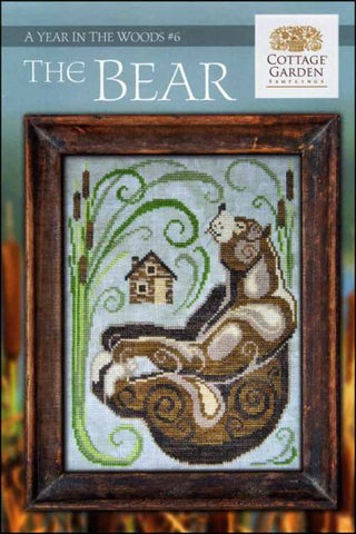 A Year In The Woods 6: The Bear by Cottage Garden Samplings Counted Cross Stitch Pattern