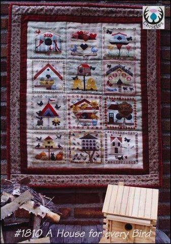 A House For Every Bird by Thistles Counted Cross Stitch Pattern