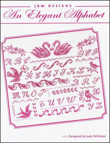 An Elegant Alphabet  by JBW Designs Counted Cross Stitch Pattern