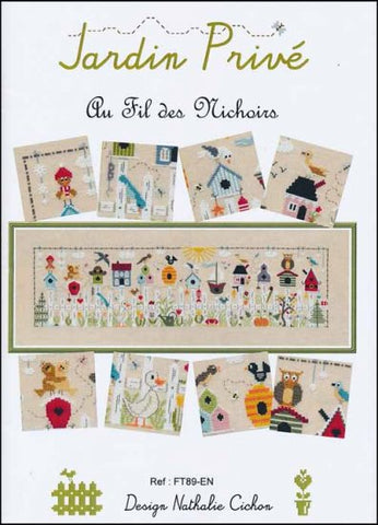 Au Fil des Nichoirs By Jardin Prive Counted Cross Stitch Pattern