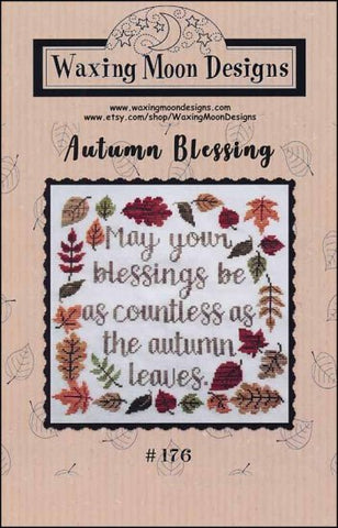 Autumn Blessing By Waxing Moon Designs Counted Cross Stitch Pattern