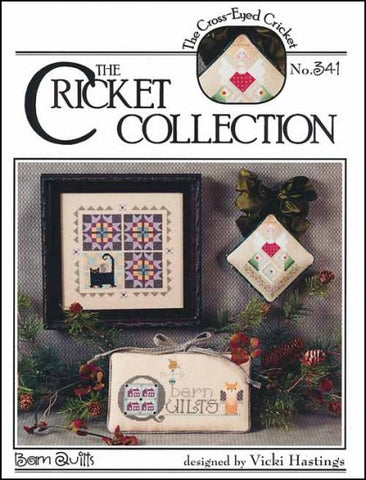 BARN QUILTS by The Cross Eyed Cricket Counted Cross Stitch Pattern