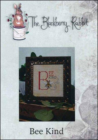 Bee Kind by The Blackberry Rabbit Counted Cross Stitch Pattern