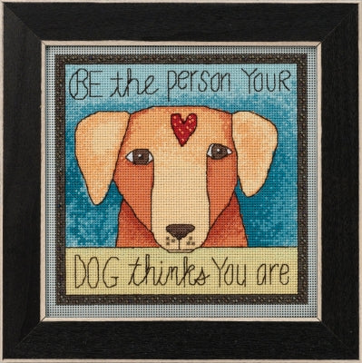 Be the Person by Sticks - Beaded Counted Cross Stitch Kit