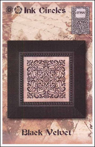 Black Velvet by Ink Circles Counted Cross Stitch Pattern