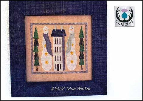 Blue Winter by Thistles Counted Cross Stitch Pattern