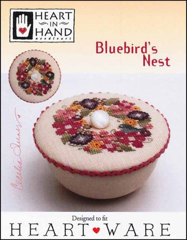 Bluebird's Nest by Heart in Hand Counted Cross Stitch Pattern
