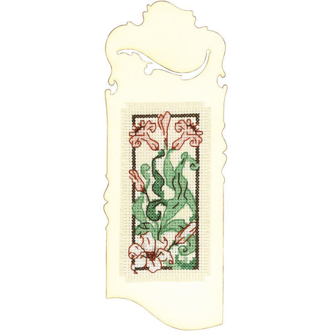 Graceful Lily (18 Count) Bookmark by Riolis Counted Cross Stitch Kit