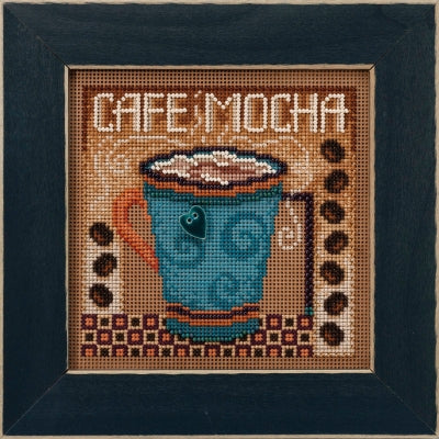 Cafe Mocha Mill Hill Buttons & Beads Counted Cross Stitch Kit 5