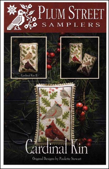 Cardinal Kin by Plum Street Samplers Counted Cross Stitch Pattern