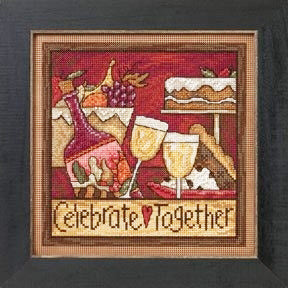 Celebrate Together by Sticks - Beaded Counted Cross Stitch Kit