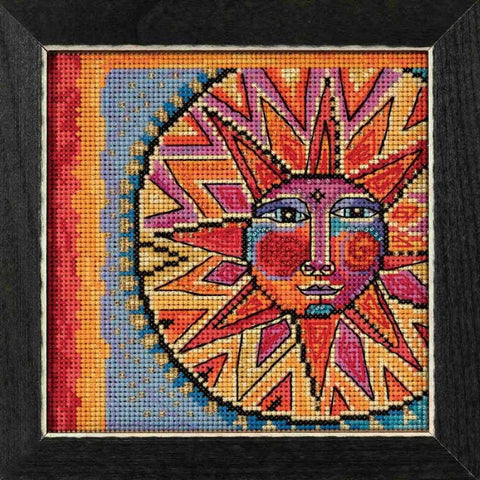 Laurel Burch Celestial Blue by Mill Hill Counted Cross Stitch Kit