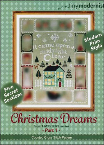 Christmas Dreams Part #1 By The Tiny Modernist Counted Cross Stitch Pattern