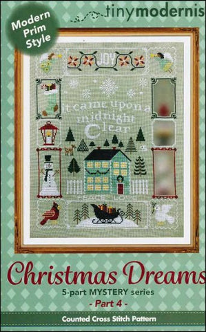 Christmas Dreams Part #4 By The Tiny Modernist Counted Cross Stitch Pattern