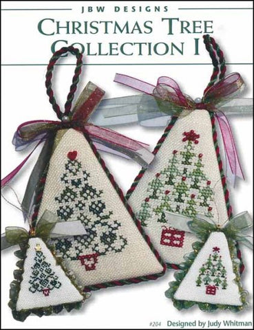 Christmas Tree Collection 1 by JBW Designs Counted Cross Stitch Pattern