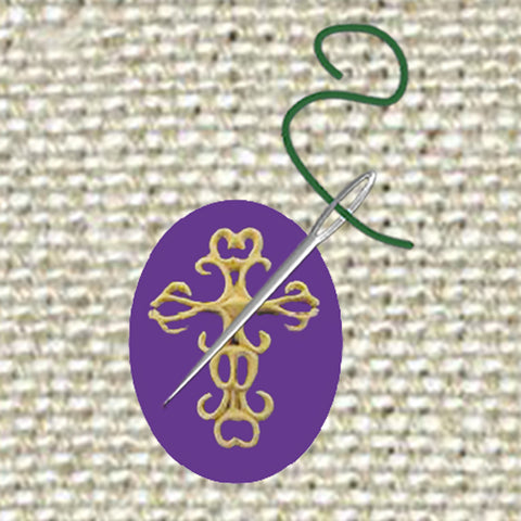 Filigree Cross NEEDLE MINDER By Kelmscott Designs