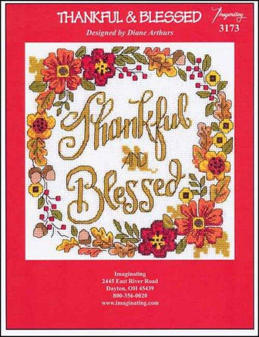 Thankful & Blessed by Imaginating Counted Cross Stitch Pattern