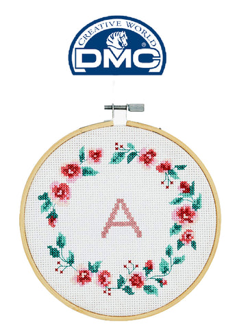 DMC Stitch Kit - WREATH Great for a New Stitcher!