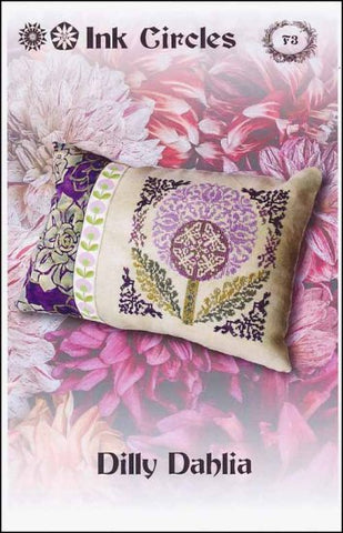 Dilly Dahlia by Ink Circles Counted Cross Stitch Pattern