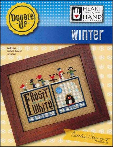 Double Up: Winter by Heart in Hand Counted Cross Stitch Pattern