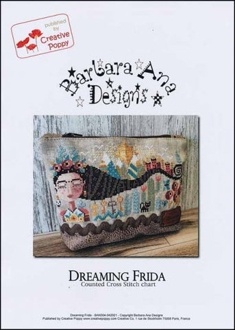 DREAMING OF FRIDA by Barbara Ana Designs Counted Cross Stitch Pattern