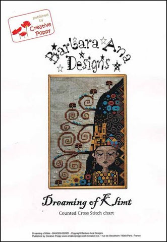 Dreaming Of Klimt by Barbara Ana Designs Counted Cross Stitch Pattern
