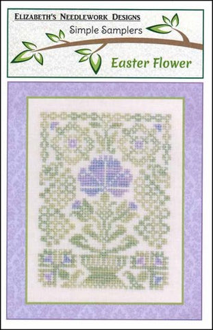 Easter Flower by Elizabeth's Needlework Designs Counted Cross Stitch Pattern