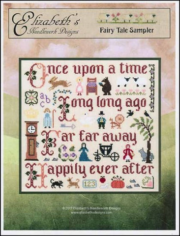 FAIRY TALE SAMPLER by Elizabeth's Needlework Designs Counted Cross Stitch Pattern