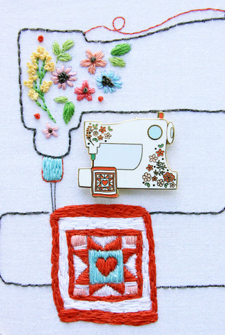 Sewing Machine Magnetic Needle Minder by Flamingo Toes
