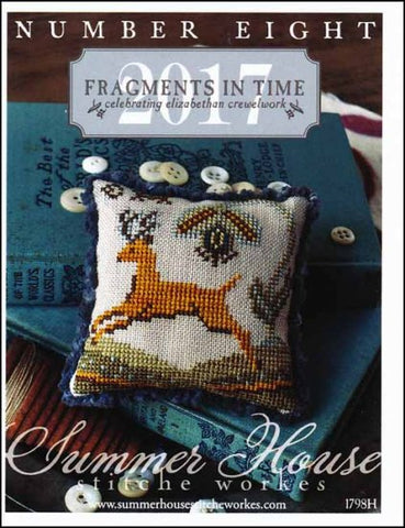 Fragments In Time 2017 Part 8-Celebrating Elizabethan Crewel Work By Summer House Stitche Workes Counted Cross Stitch Pattern