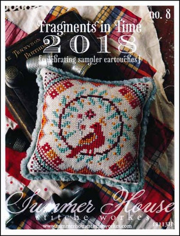Fragments In Time 2018 Part 8-Bird By Summer House Stitche Workes Counted Cross Stitch Pattern