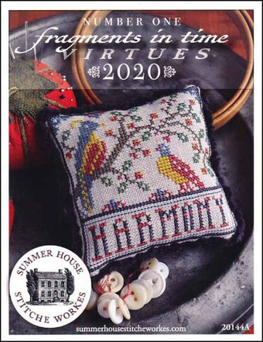 Fragments In Time 2020- Harmony By Summer House Stitche Workes Counted Cross Stitch Pattern