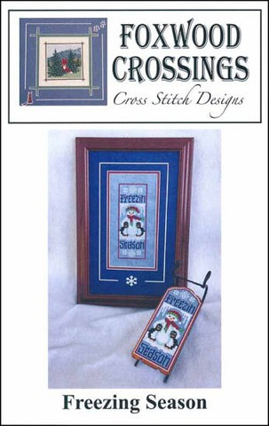 FREEZING SEASON by Foxwood Crossings Counted Cross Stitch Pattern