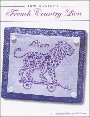 French Country Lion by JBW Designs Counted Cross Stitch Pattern