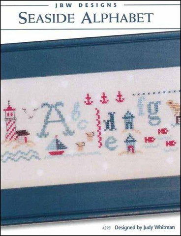 Seaside Alphabet by JBW Designs Counted Cross Stitch Pattern