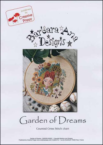 GARDEN of DREAMS by Barbara Ana Designs Counted Cross Stitch Pattern
