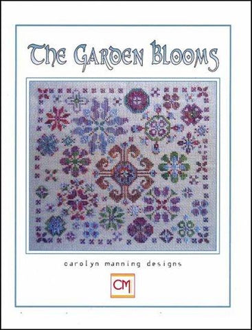 Garden Blooms by CM DESIGN Counted Cross Stitch Pattern