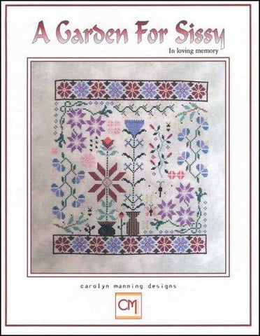 Garden For Sissy by CM DESIGN Counted Cross Stitch Pattern