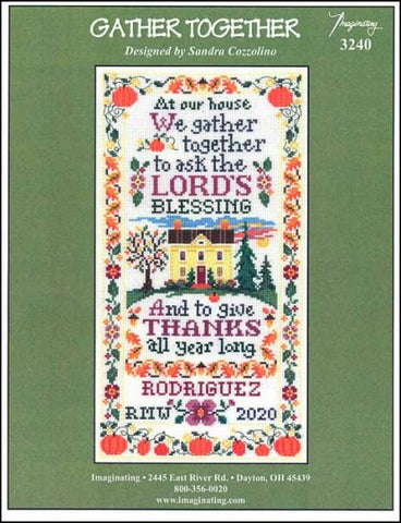 Gather Together by Imaginating Counted Cross Stitch Pattern