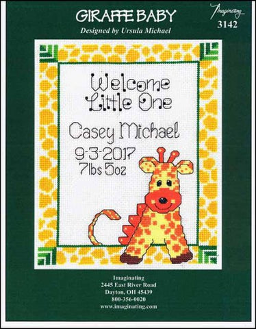 Giraffe Baby by Imaginating Counted Cross Stitch Pattern