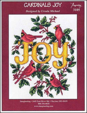 Cardinals Joy by Imaginating Counted Cross Stitch Pattern