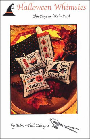 Halloween Whimsies By Scissor Tail Designs Counted Cross Stitch Pattern