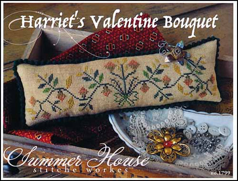 Harriet's Valentine Bouquet By Summer House Stitche Workes Counted Cross Stitch Pattern