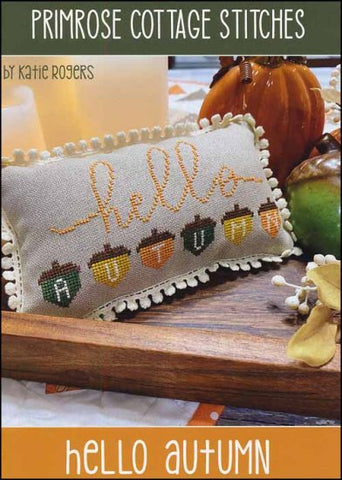Hello Autumn by Primrose Cottage Stitches Counted Cross Stitch Pattern
