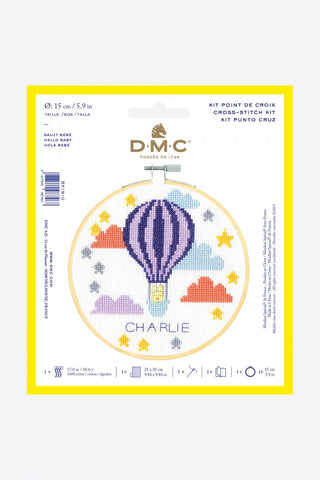 HELLO BABY  - DMC Stitch Kit -  Great for a New Stitcher!