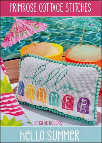 Hello Summer by Primrose Cottage Stitches Counted Cross Stitch Pattern