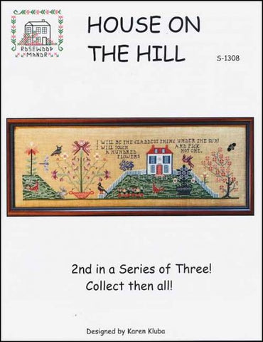 House On The Hill by Rosewood Manor Counted Cross Stitch Pattern