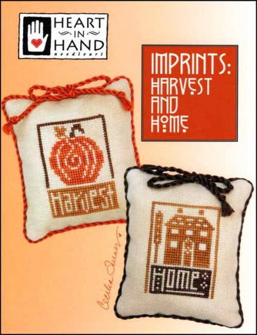 Imprints Harvest and Home by Heart in Hand Counted Cross Stitch Pattern