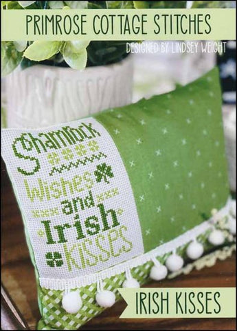 Irish Kisses by Primrose Cottage Stitches Counted Cross Stitch Pattern