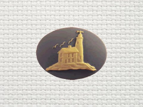Lighthouse NEEDLE MINDER By Kelmscott Designs